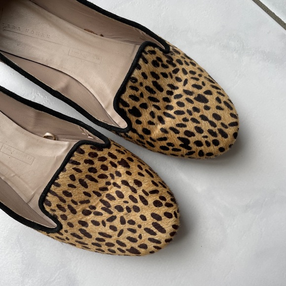 Zara leopard flats - Picture 1 of 5